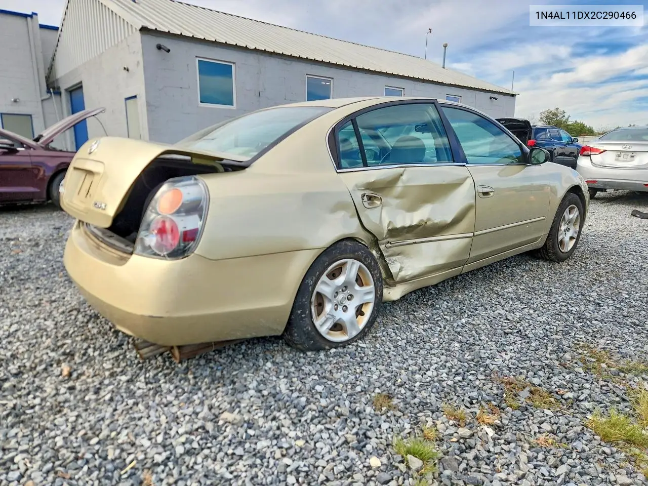 2002 NISSAN ALTIMA VIN 1N4AL11DX2C290466 — фото 3