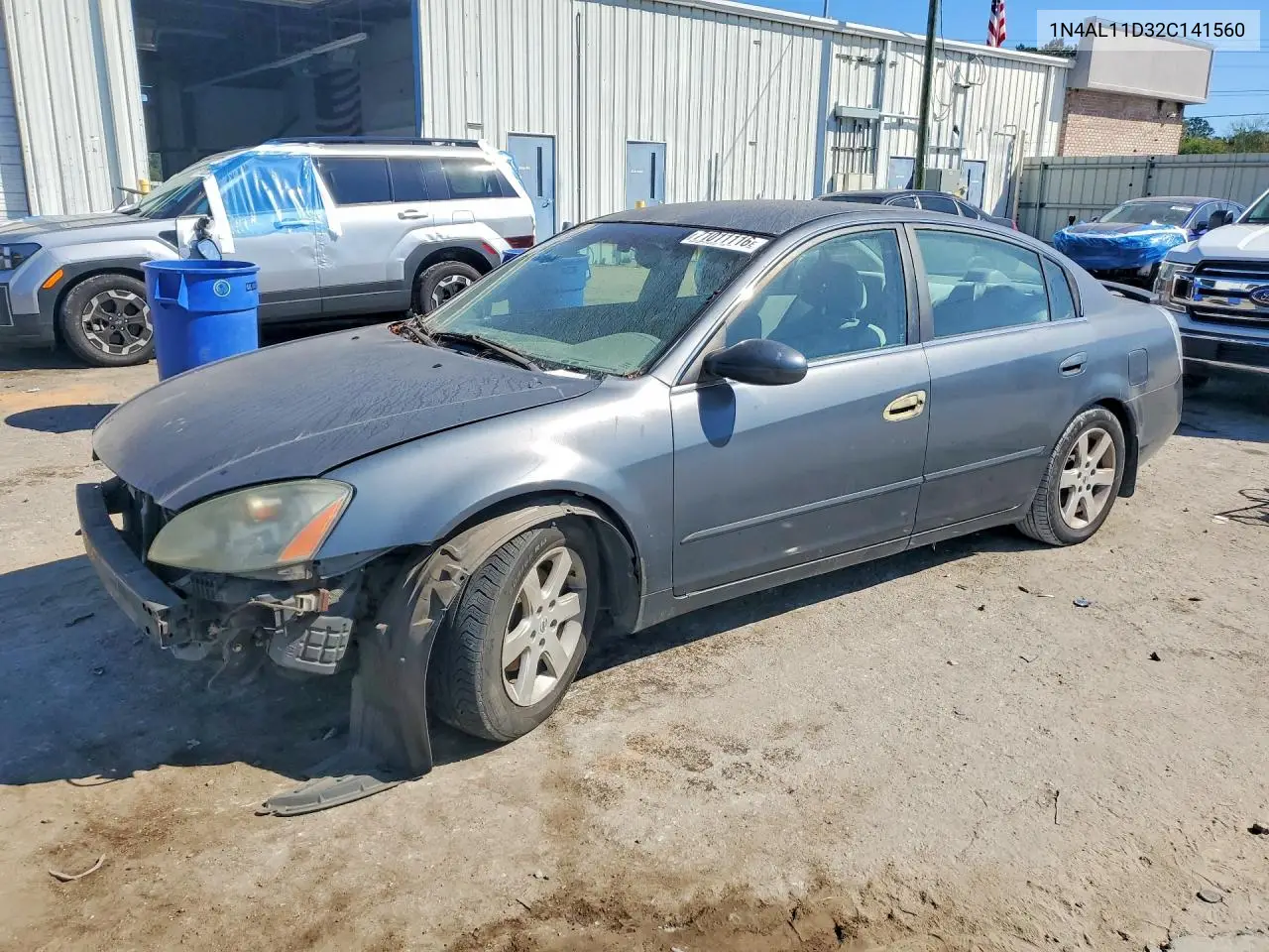 NISSAN ALTIMA 2002, VIN 1N4AL11D32C141560