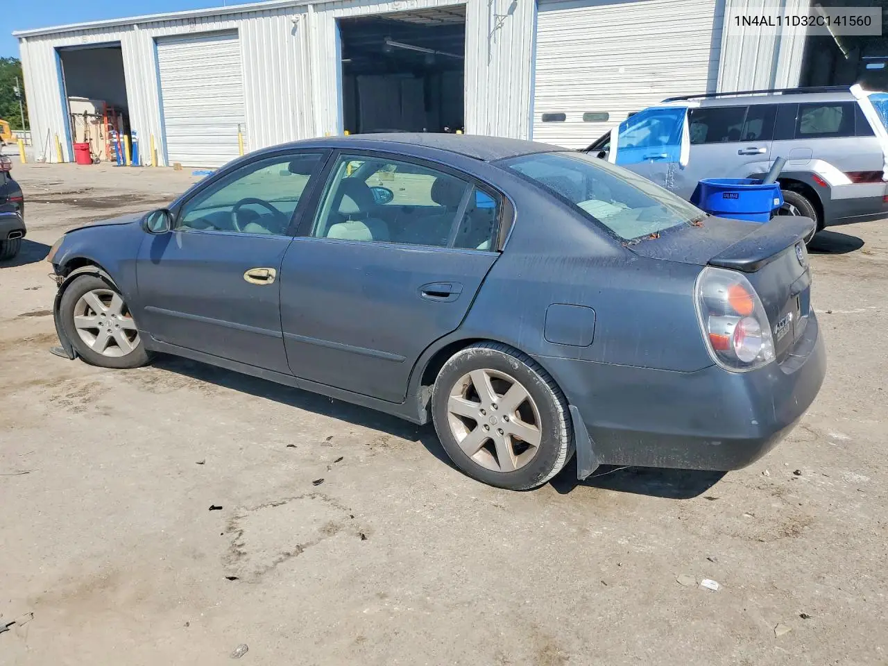 2002 NISSAN ALTIMA VIN 1N4AL11D32C141560 — фото 2