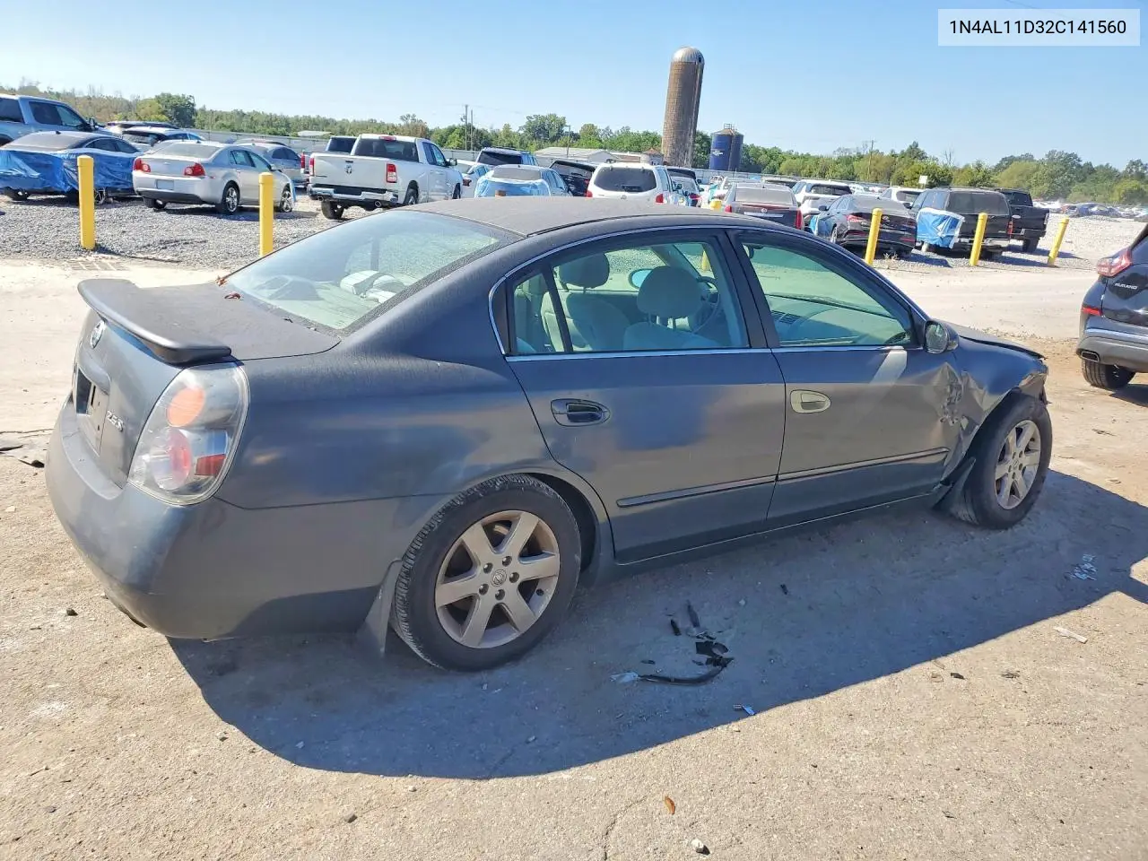 2002 NISSAN ALTIMA VIN 1N4AL11D32C141560 — фото 3