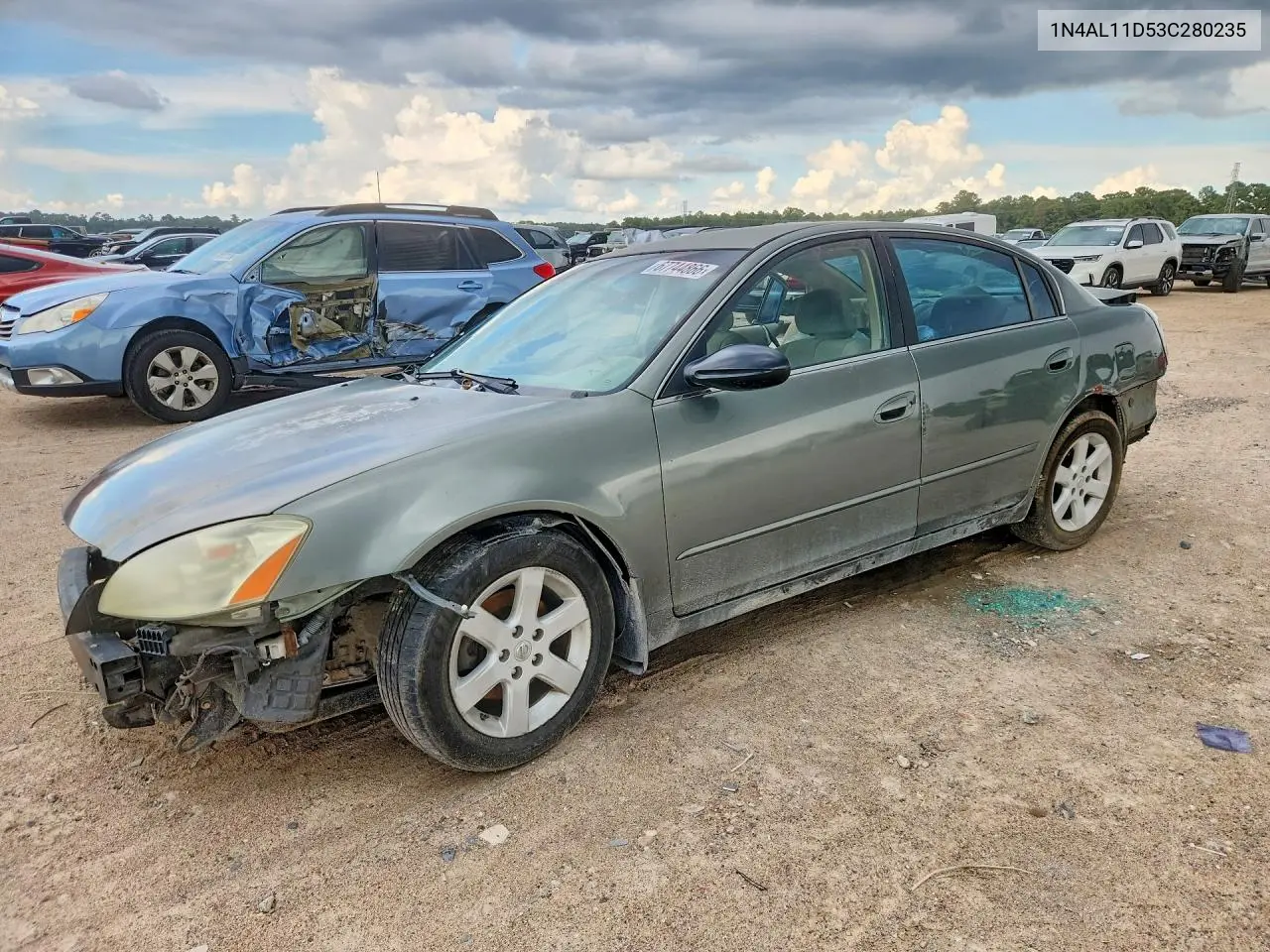 NISSAN ALTIMA 2003, VIN 1N4AL11D53C280235