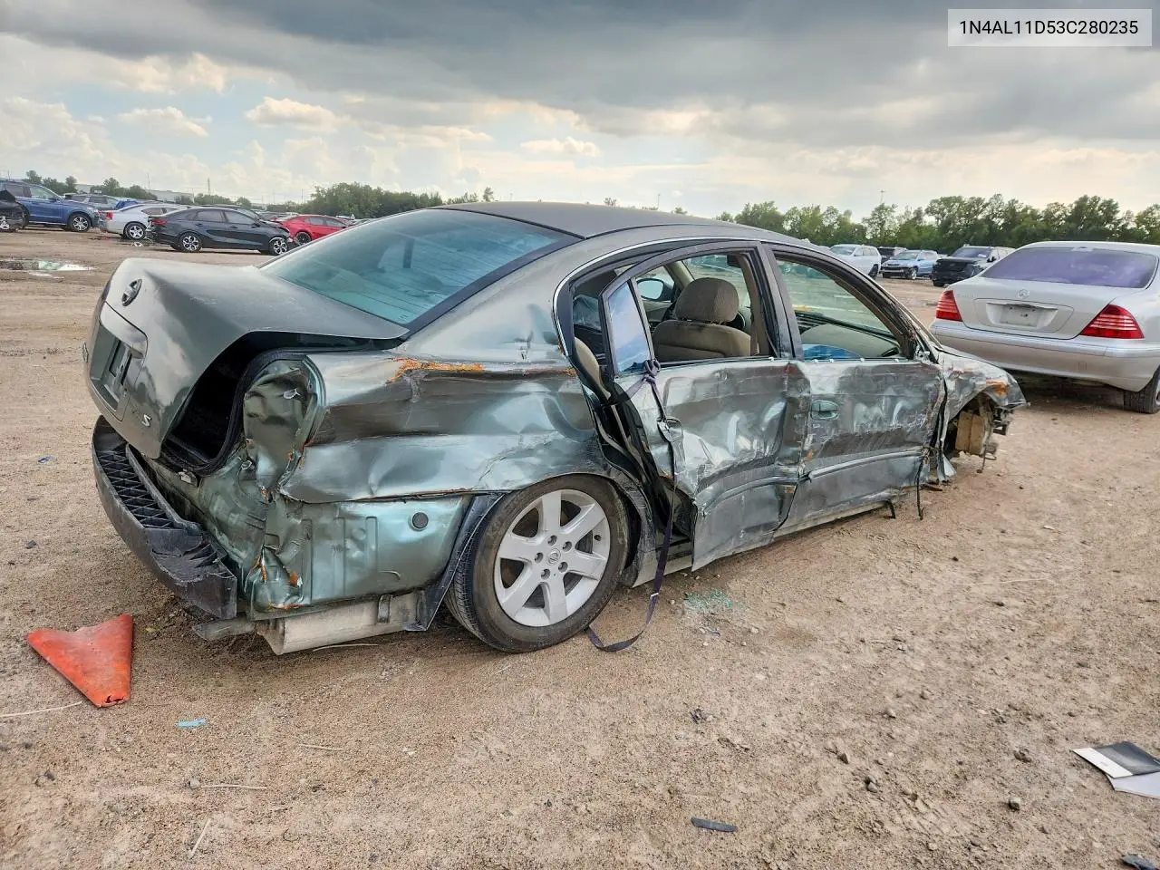 2003 NISSAN ALTIMA VIN 1N4AL11D53C280235 — фото 3