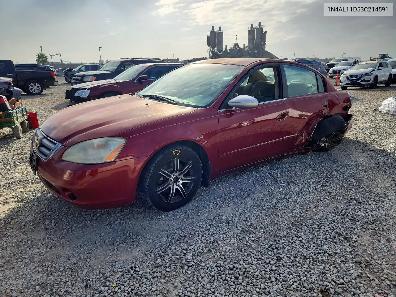 NISSAN ALTIMA 2003, VIN 1N4AL11D53C214591