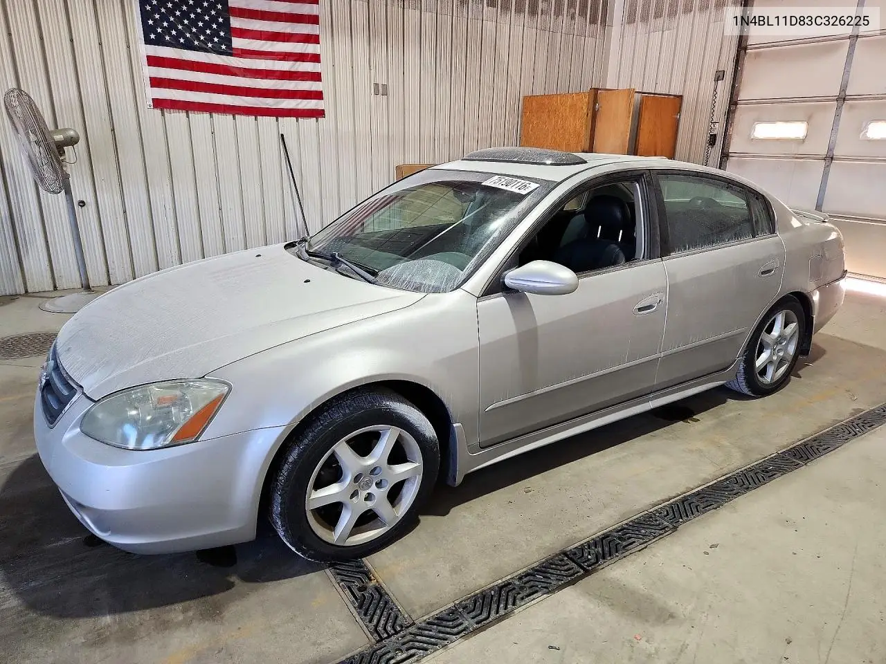 NISSAN ALTIMA 2003, VIN 1N4BL11D83C326225