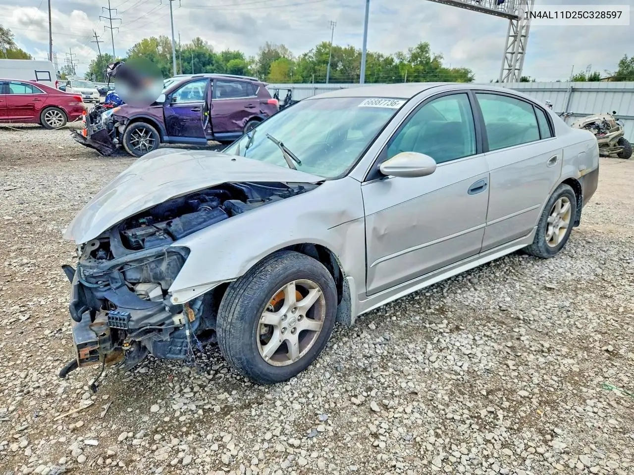 NISSAN ALTIMA 2005, VIN 1N4AL11D25C328597
