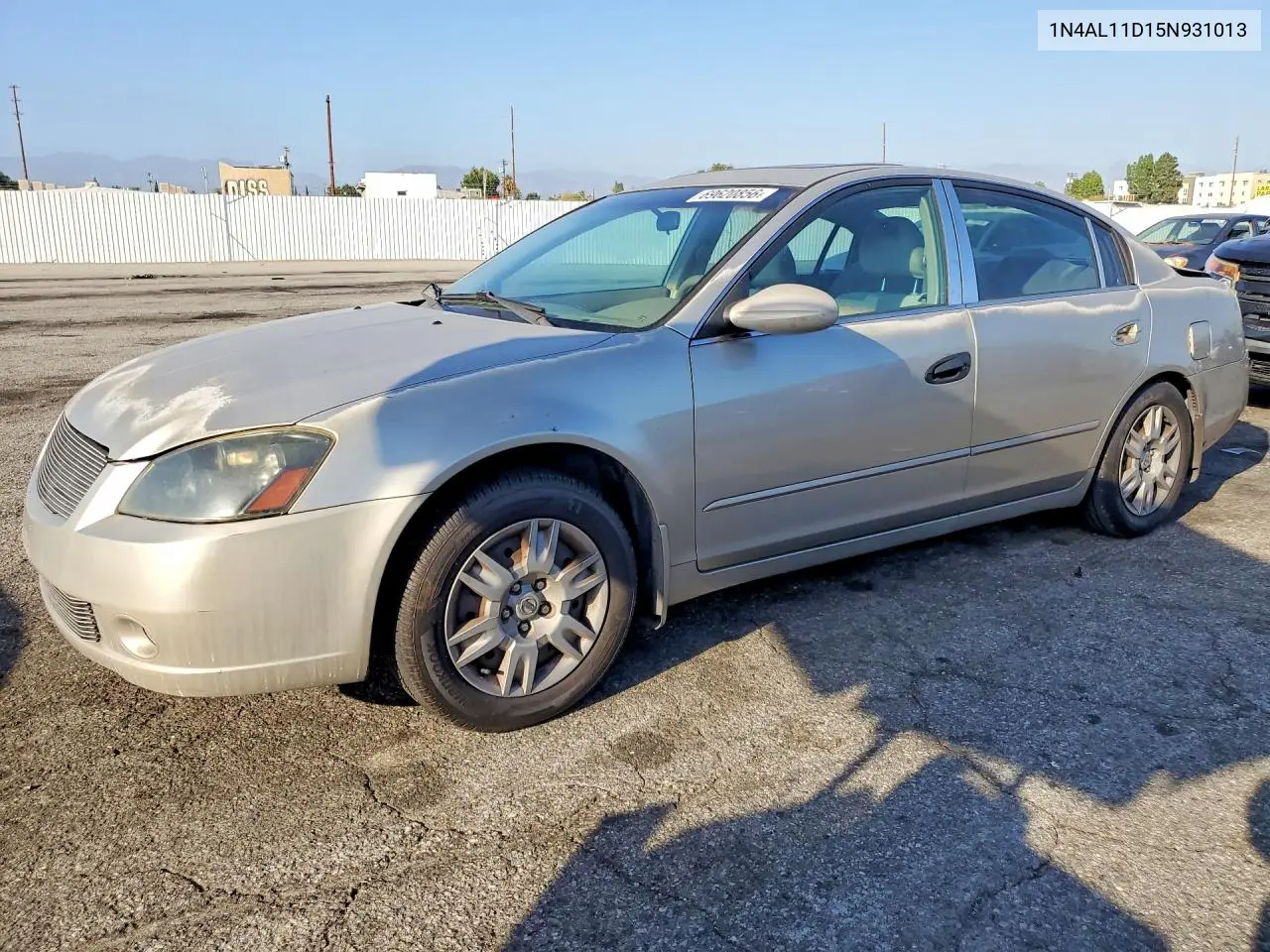 NISSAN ALTIMA 2005, VIN 1N4AL11D15N931013