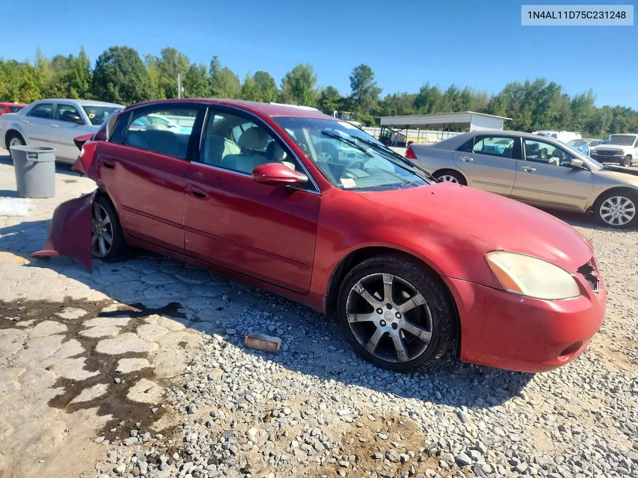 2005 NISSAN ALTIMA VIN 1N4AL11D75C231248 — фото 4