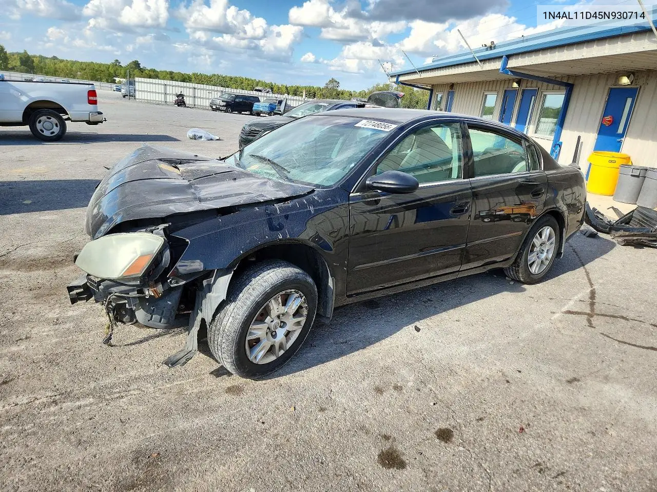 NISSAN ALTIMA 2005, VIN 1N4AL11D45N930714