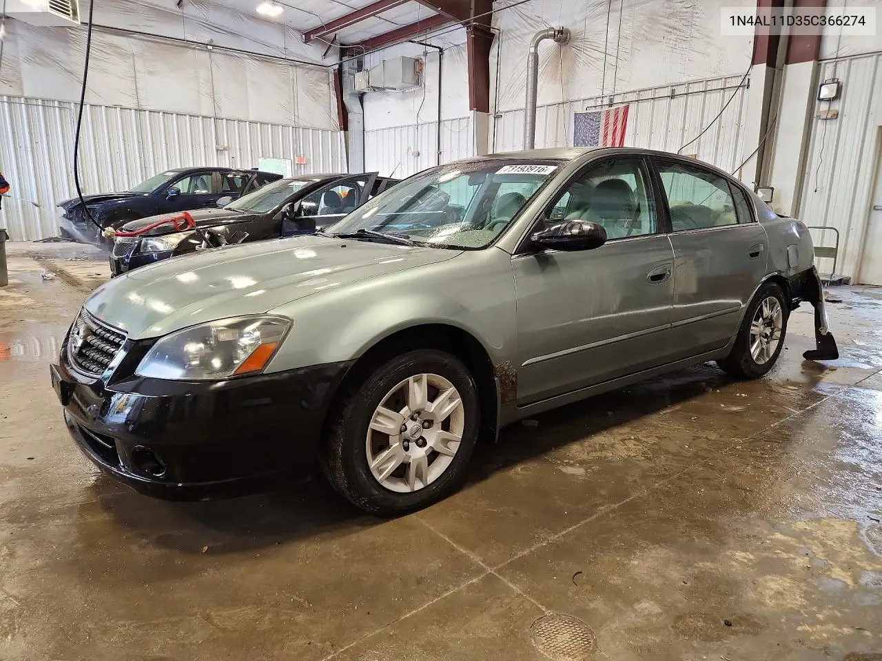 NISSAN ALTIMA 2005, VIN 1N4AL11D35C366274