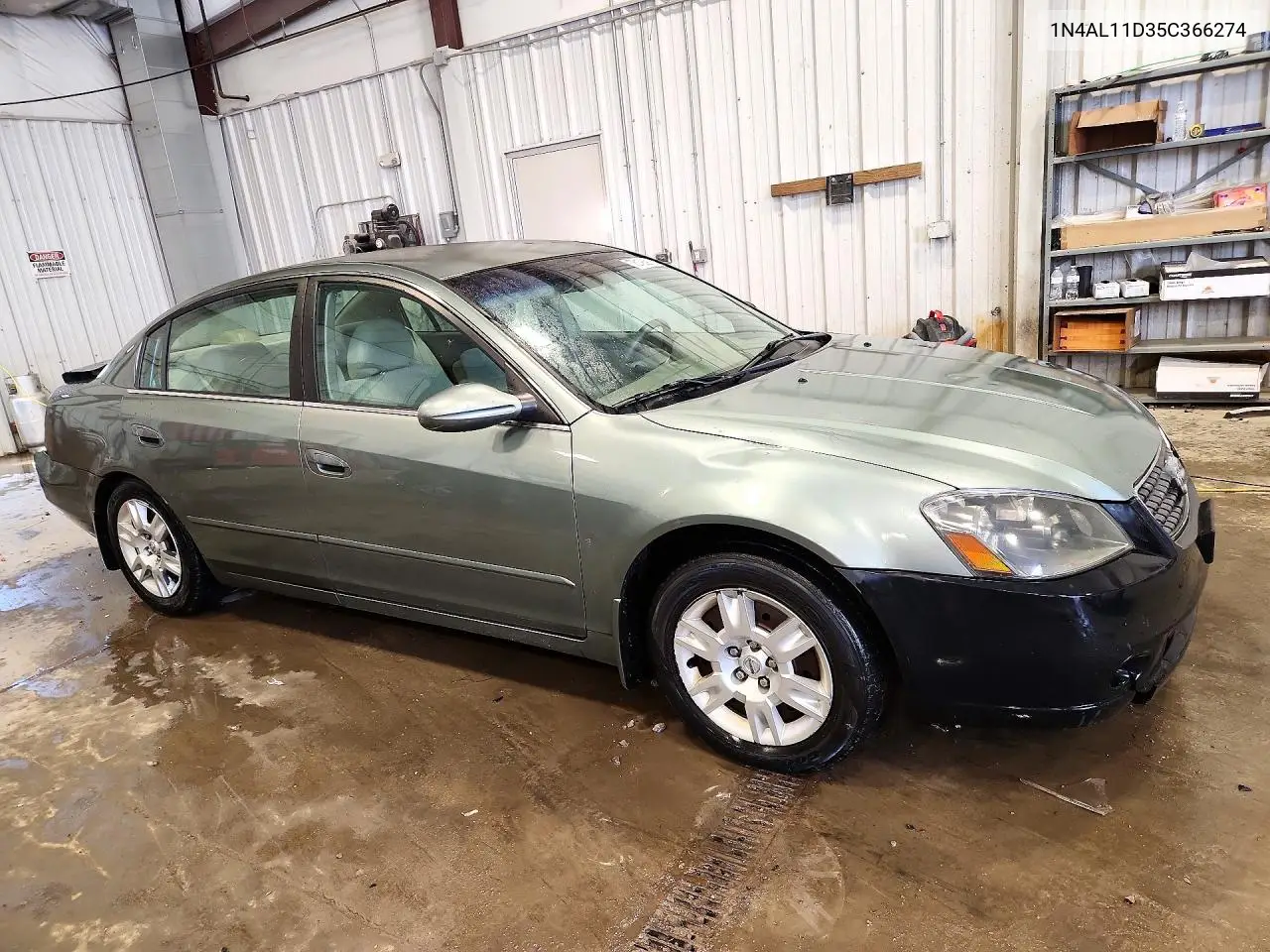 2005 NISSAN ALTIMA VIN 1N4AL11D35C366274 — фото 4