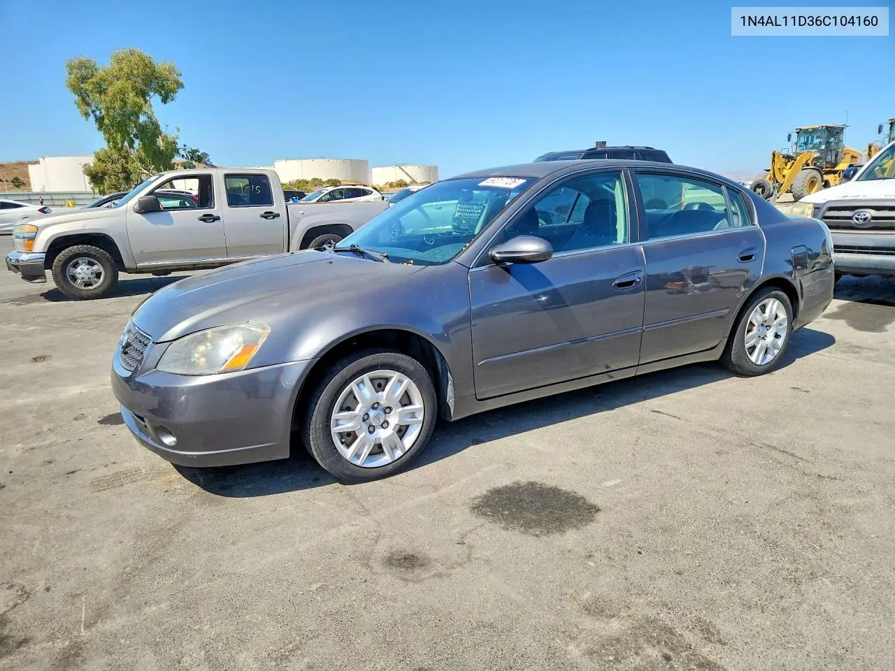 NISSAN ALTIMA 2006, VIN 1N4AL11D36C104160