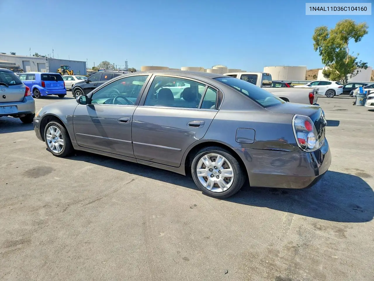 2006 NISSAN ALTIMA VIN 1N4AL11D36C104160 — фото 2