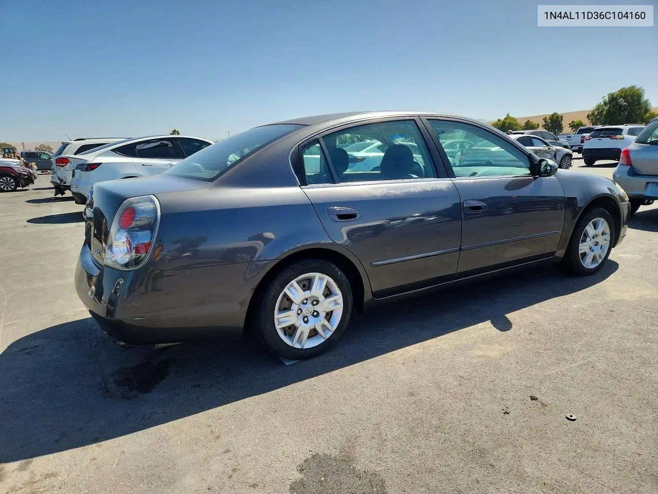 2006 NISSAN ALTIMA VIN 1N4AL11D36C104160 — фото 3
