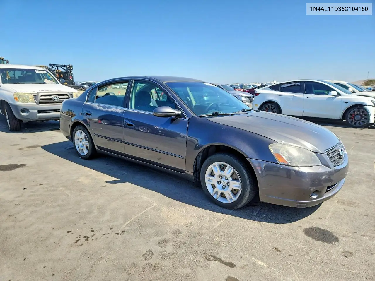 2006 NISSAN ALTIMA VIN 1N4AL11D36C104160 — фото 4