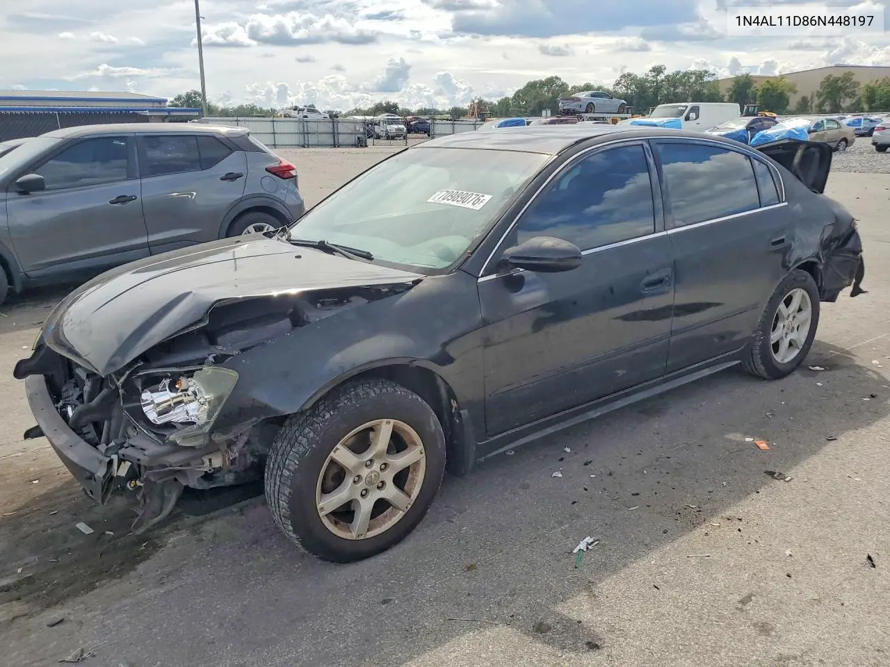 NISSAN ALTIMA 2006, VIN 1N4AL11D86N448197