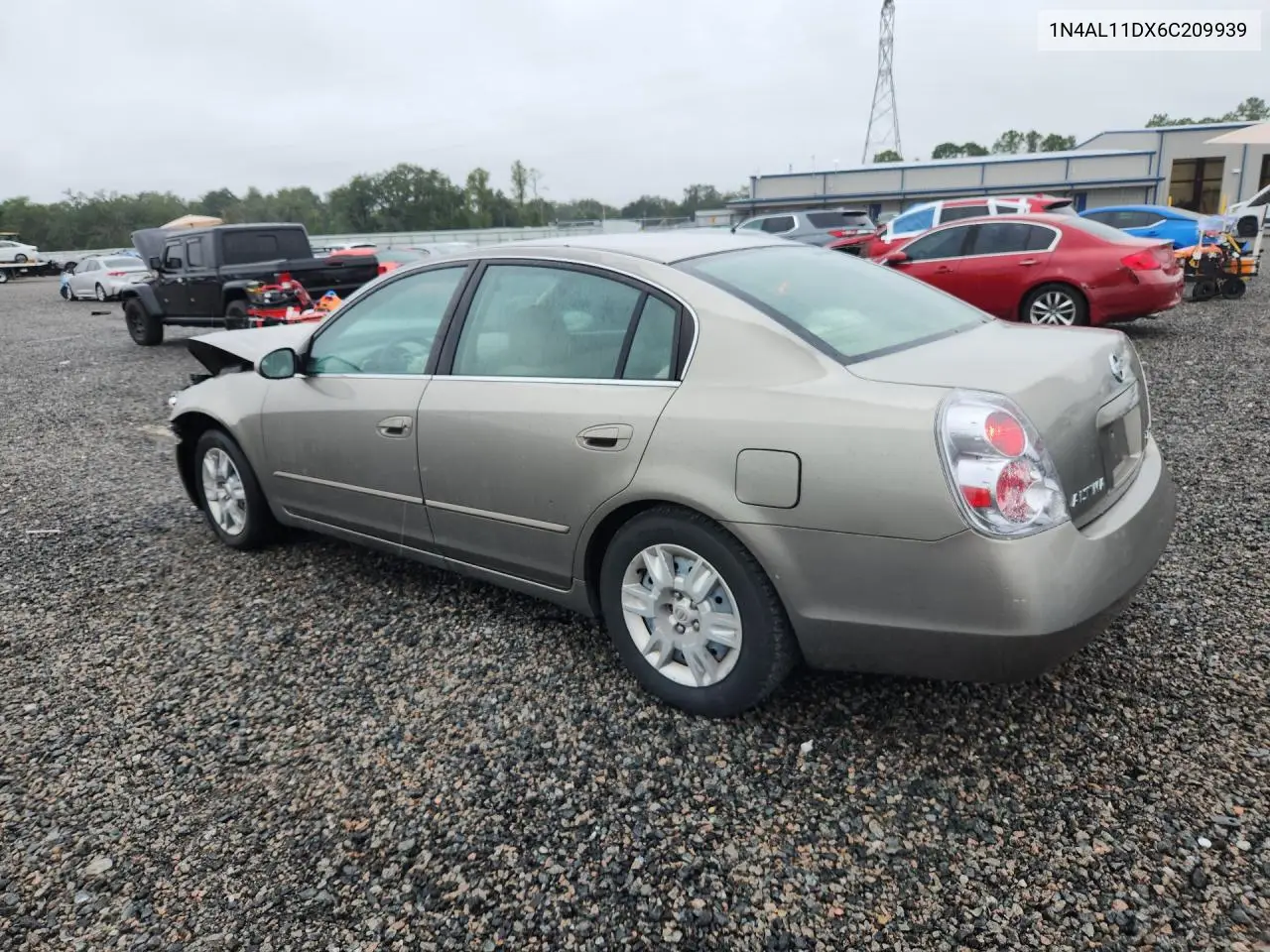 2006 NISSAN ALTIMA VIN 1N4AL11DX6C209939 — фото 2