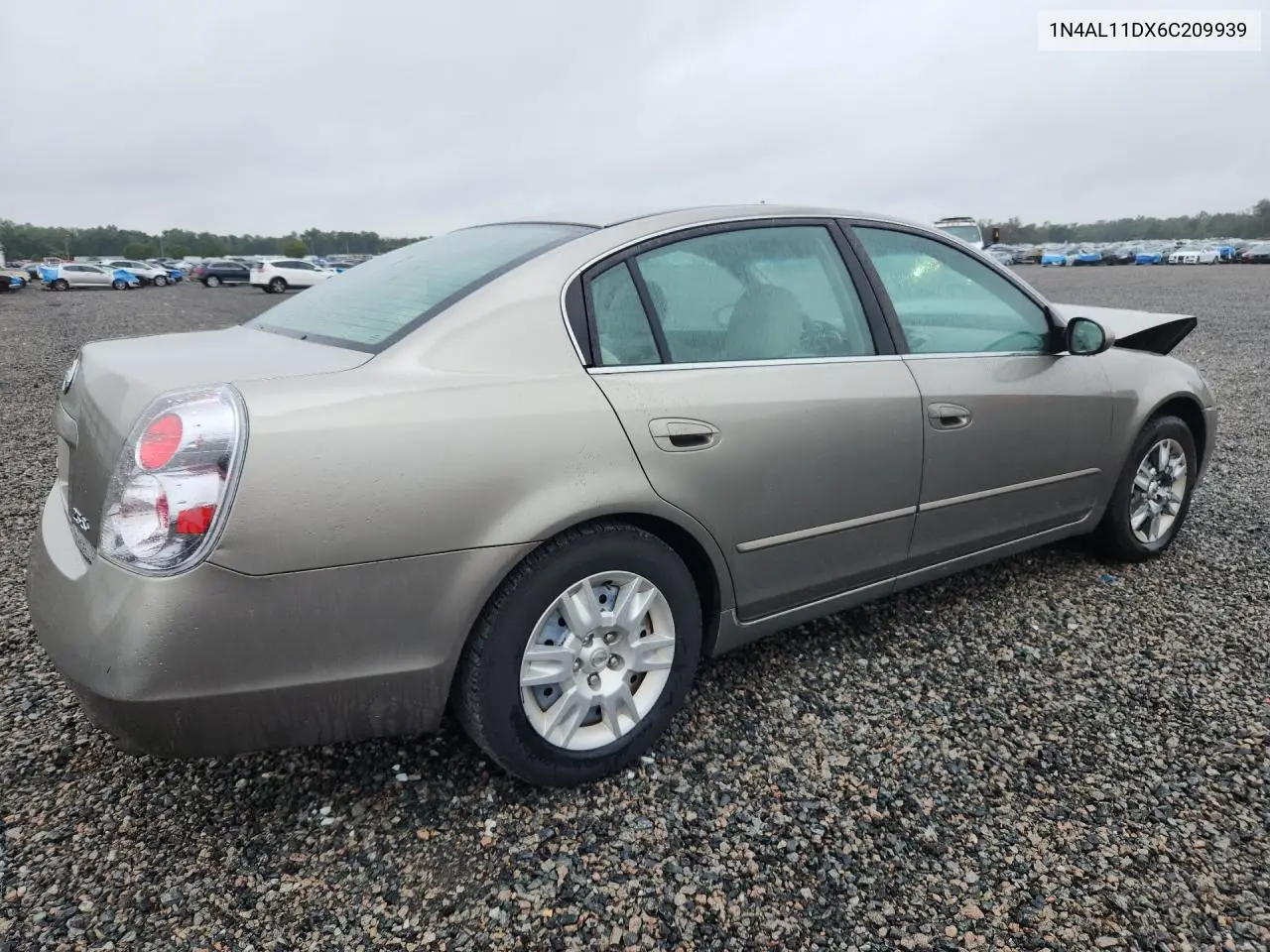 2006 NISSAN ALTIMA VIN 1N4AL11DX6C209939 — фото 3