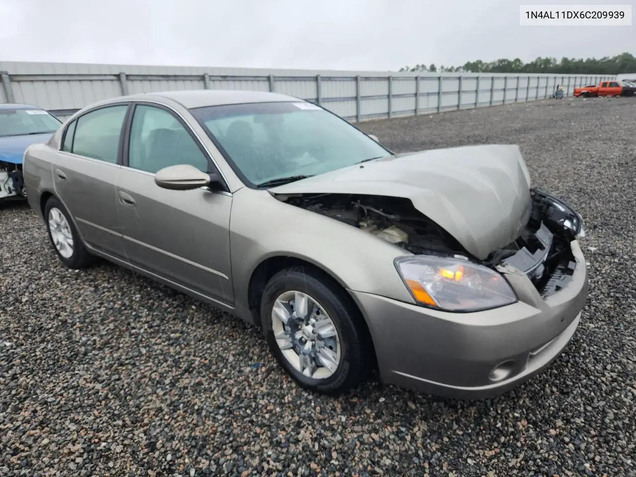 2006 NISSAN ALTIMA VIN 1N4AL11DX6C209939 — фото 4