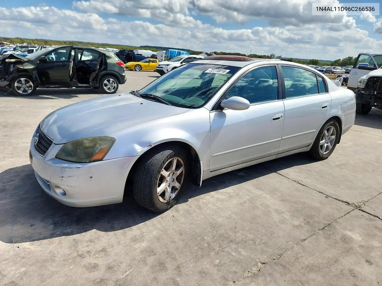 NISSAN ALTIMA 2006, VIN 1N4AL11D96C266536