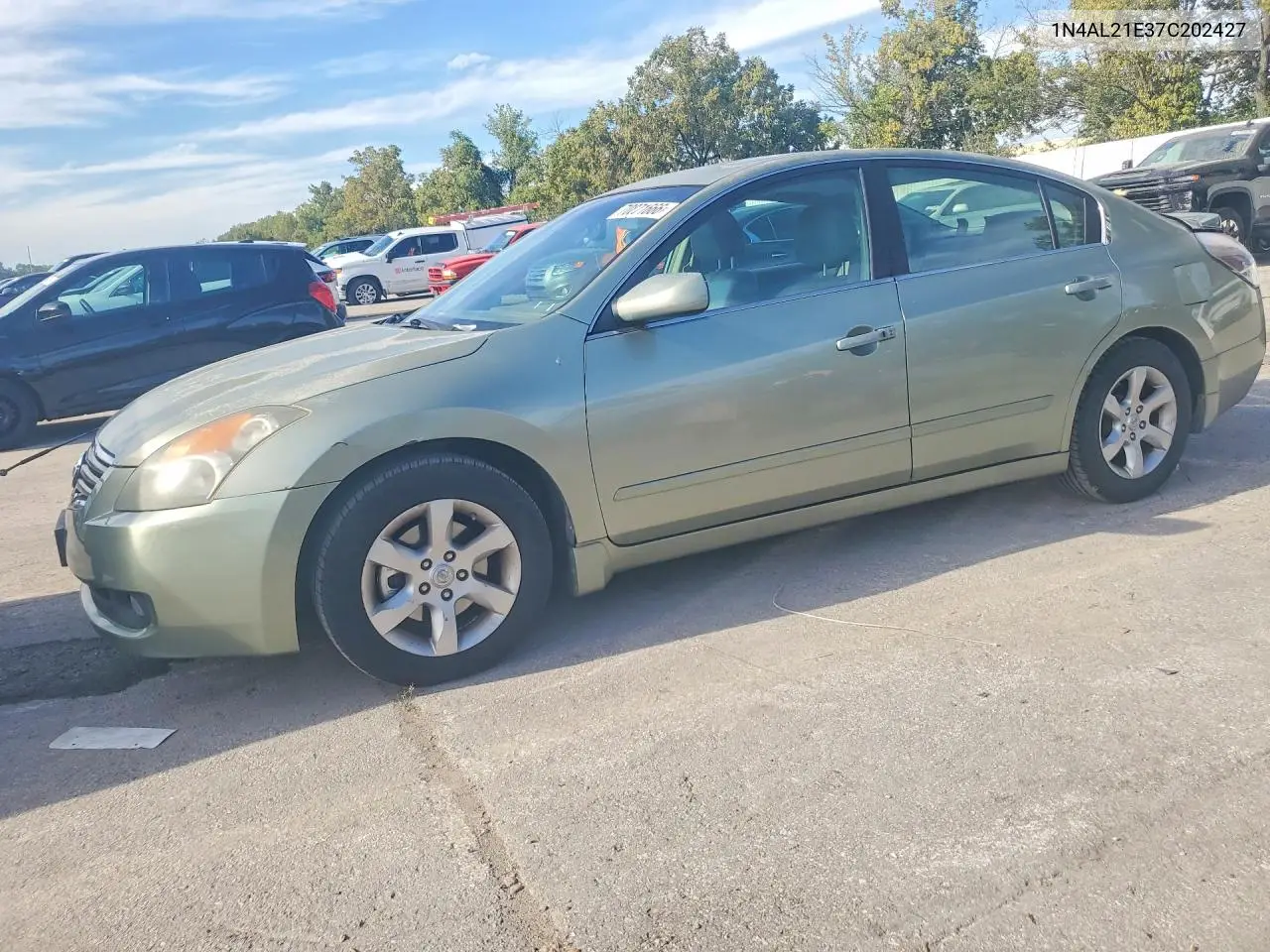 NISSAN ALTIMA 2007, VIN 1N4AL21E37C202427