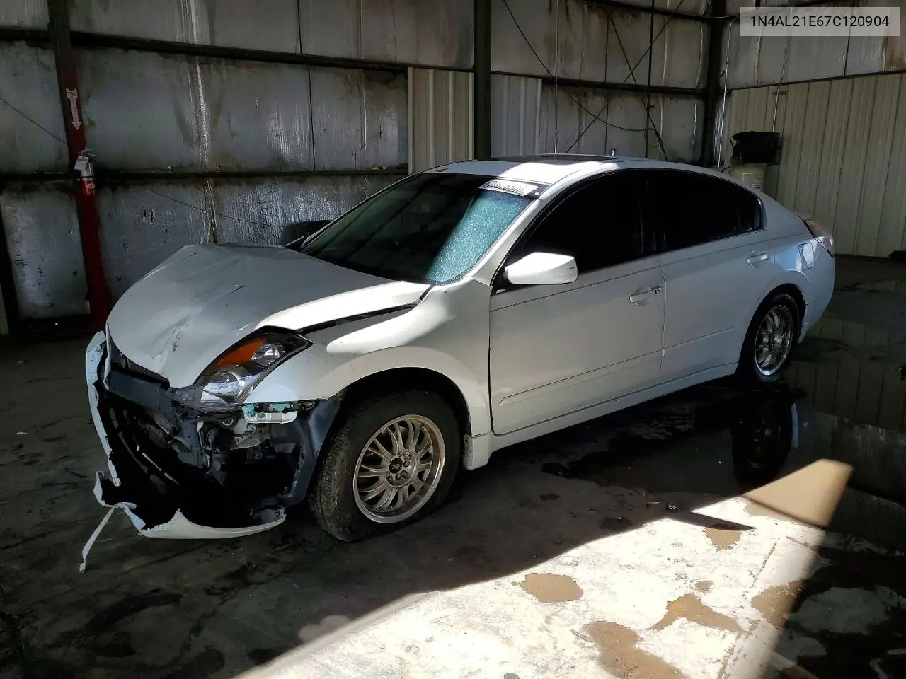 NISSAN ALTIMA 2007, VIN 1N4AL21E67C120904