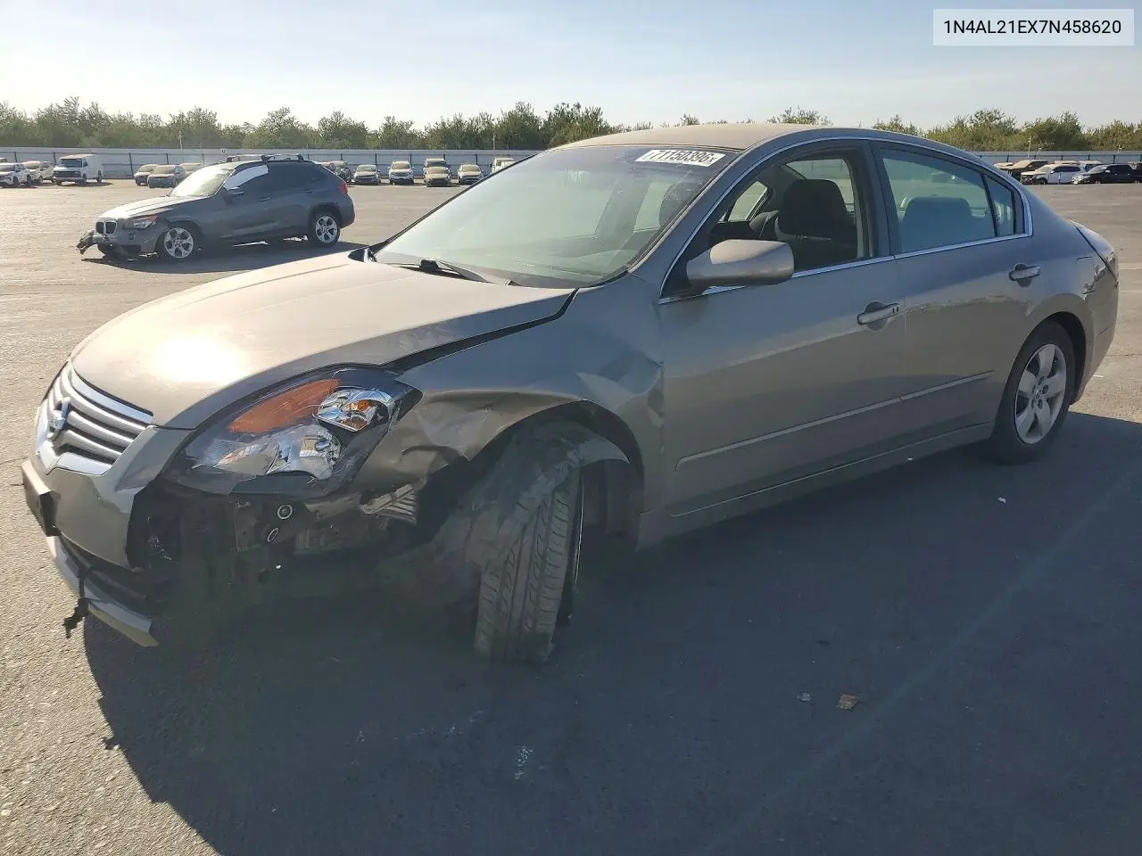 NISSAN ALTIMA 2007, VIN 1N4AL21EX7N458620