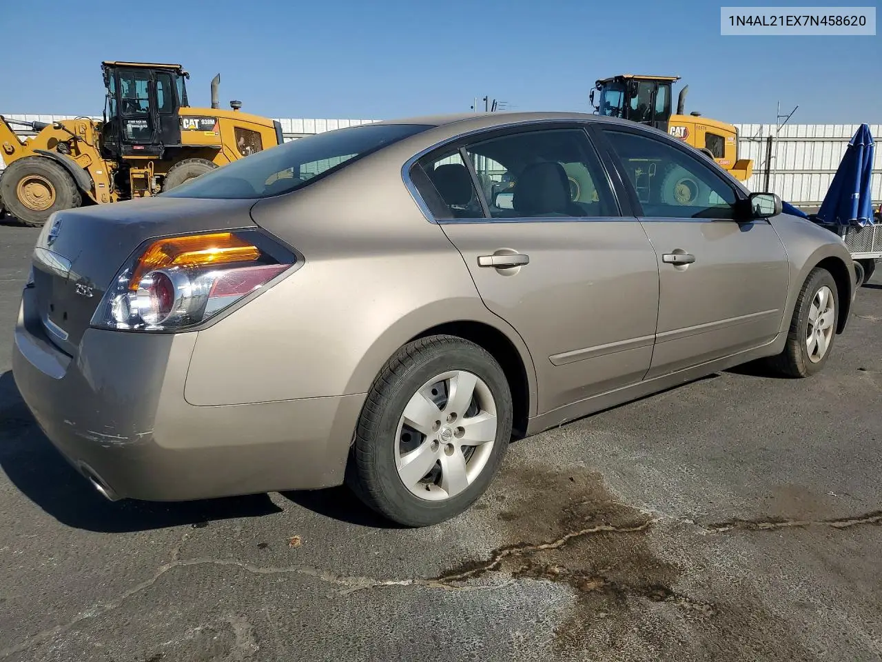 2007 NISSAN ALTIMA VIN 1N4AL21EX7N458620 — фото 3