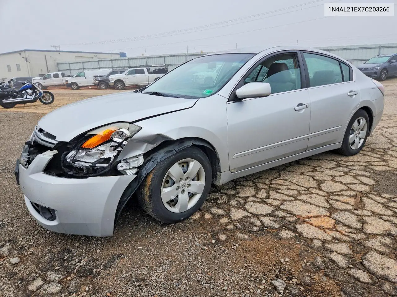 NISSAN ALTIMA 2007, VIN 1N4AL21EX7C203266