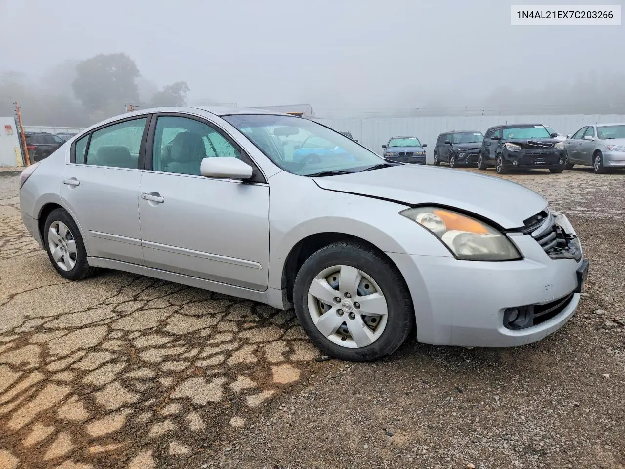 2007 NISSAN ALTIMA VIN 1N4AL21EX7C203266 — фото 4
