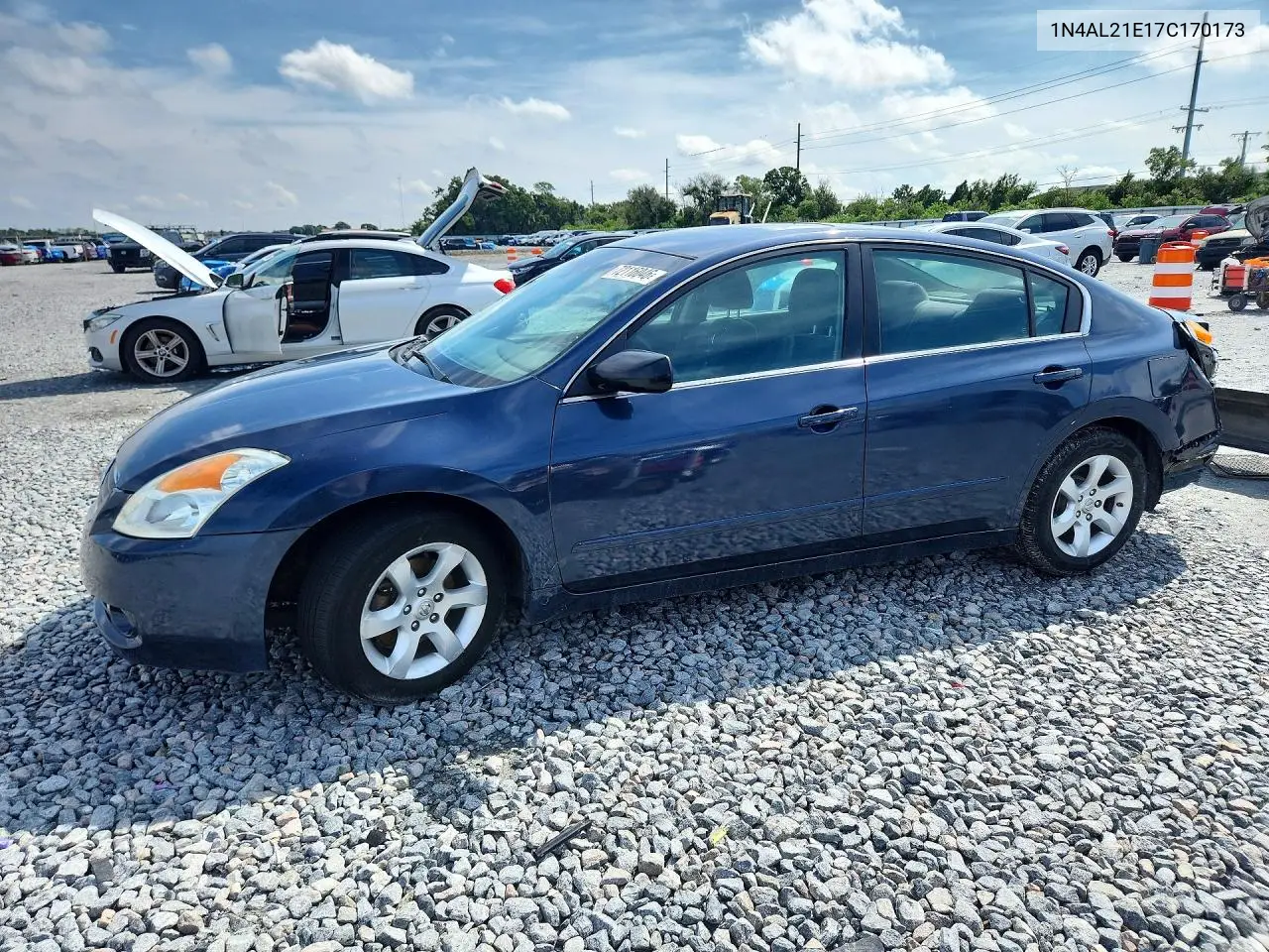 NISSAN ALTIMA 2007, VIN 1N4AL21E17C170173