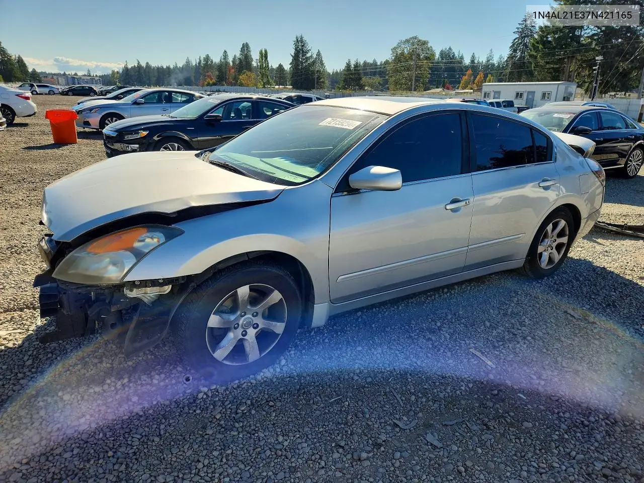 NISSAN ALTIMA 2007, VIN 1N4AL21E37N421165
