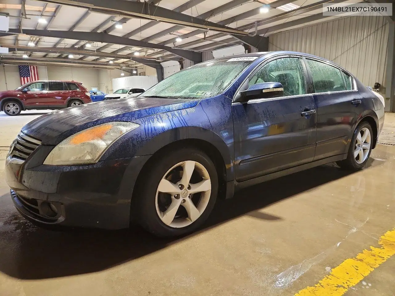 NISSAN ALTIMA 2007, VIN 1N4BL21EX7C190491
