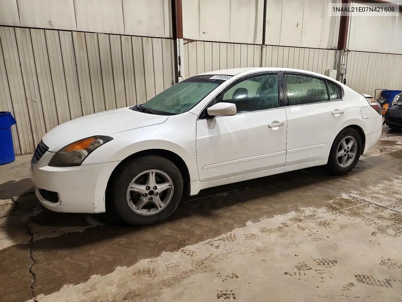 NISSAN ALTIMA 2007, VIN 1N4AL21E07N421608