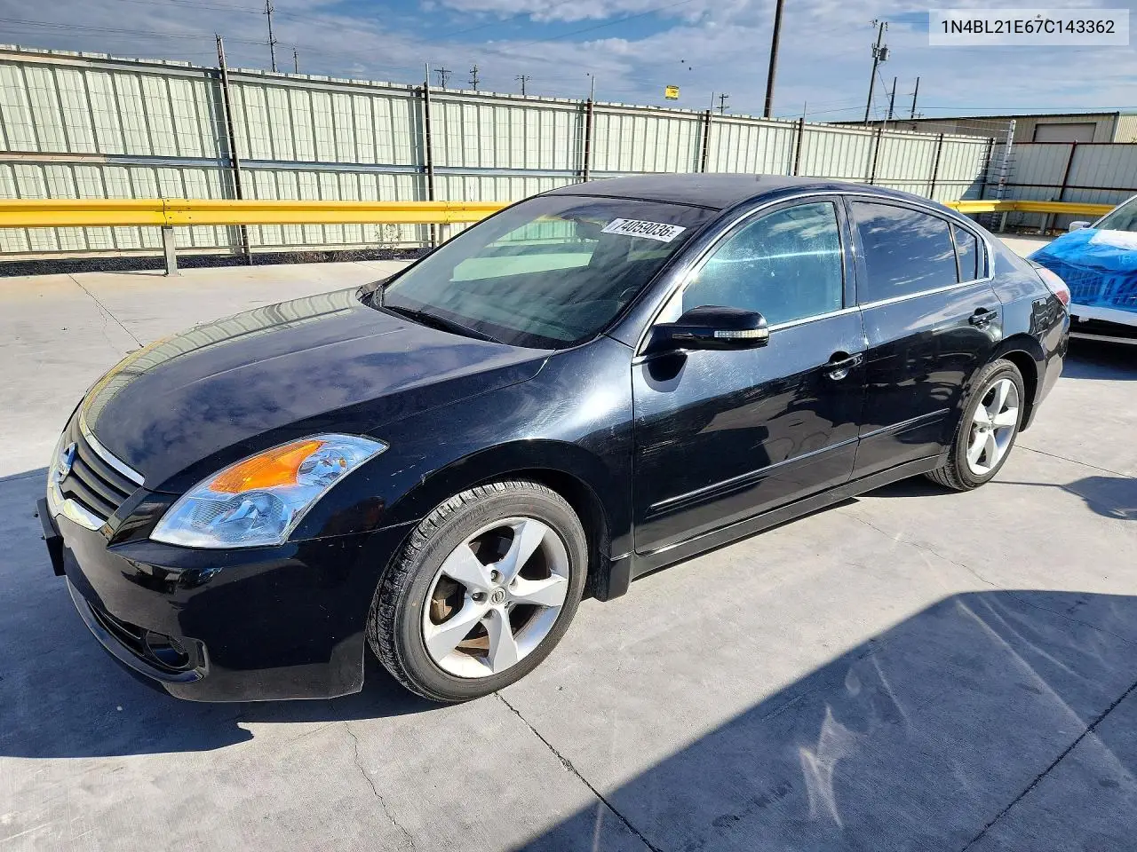 NISSAN ALTIMA 2007, VIN 1N4BL21E67C143362
