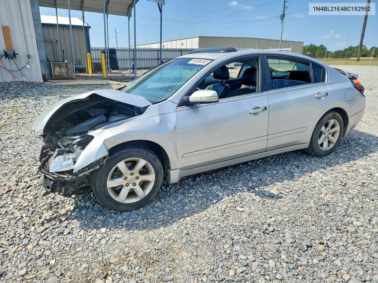 NISSAN ALTIMA 2008, VIN 1N4BL21E48C152952