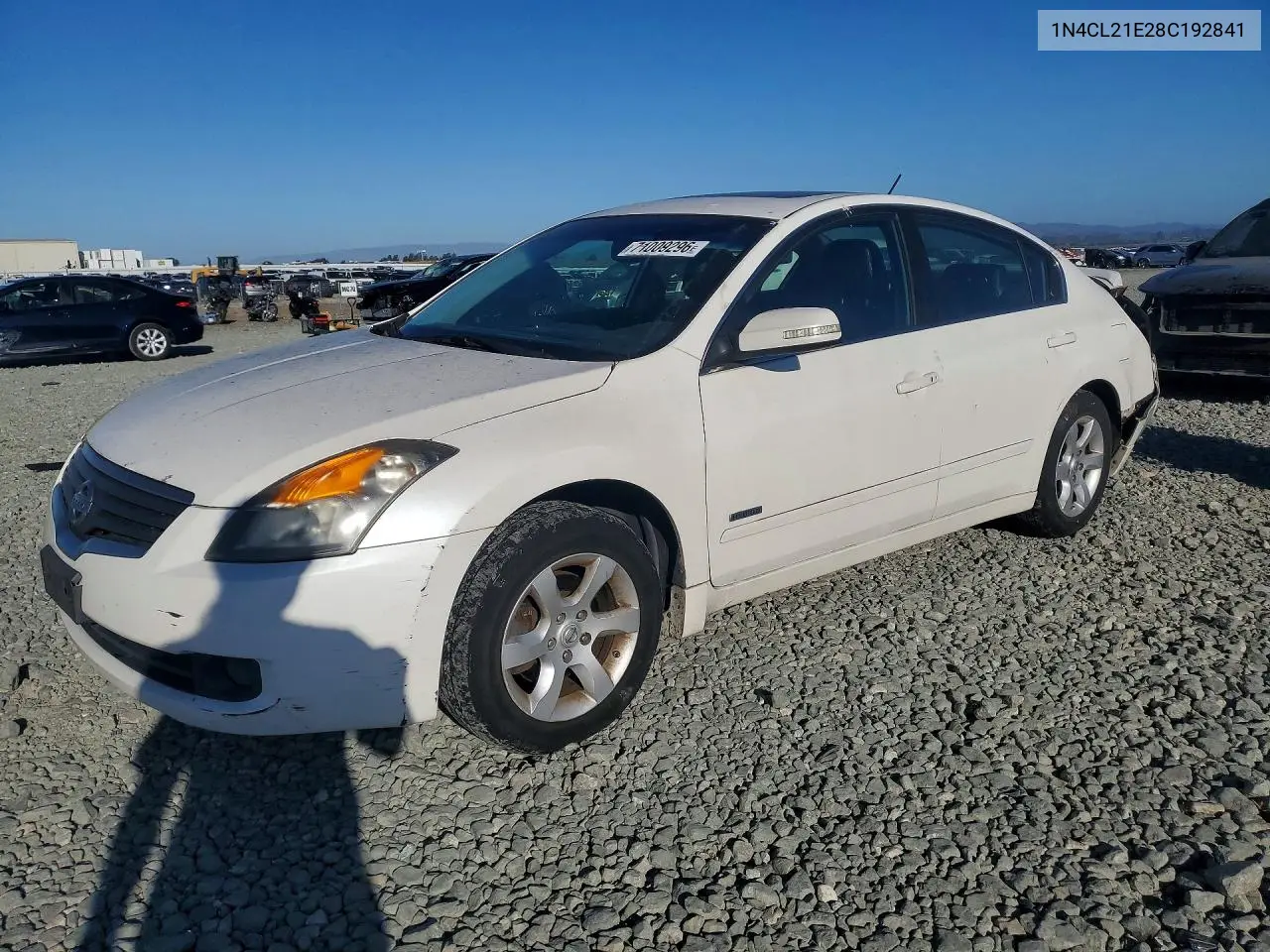 NISSAN ALTIMA 2008, VIN 1N4CL21E28C192841