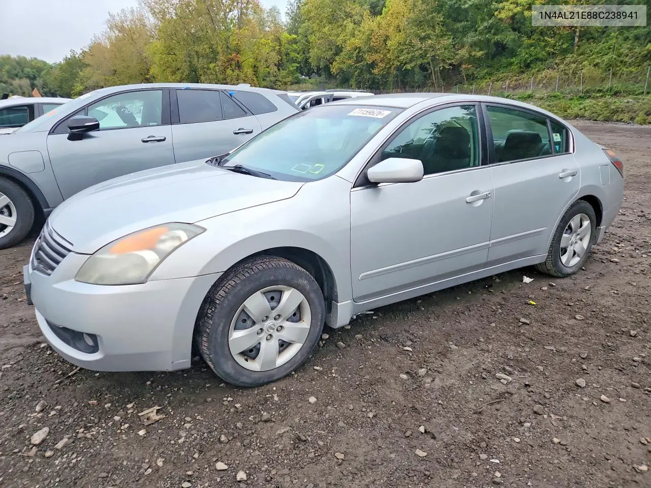 NISSAN ALTIMA 2008, VIN 1N4AL21E88C238941