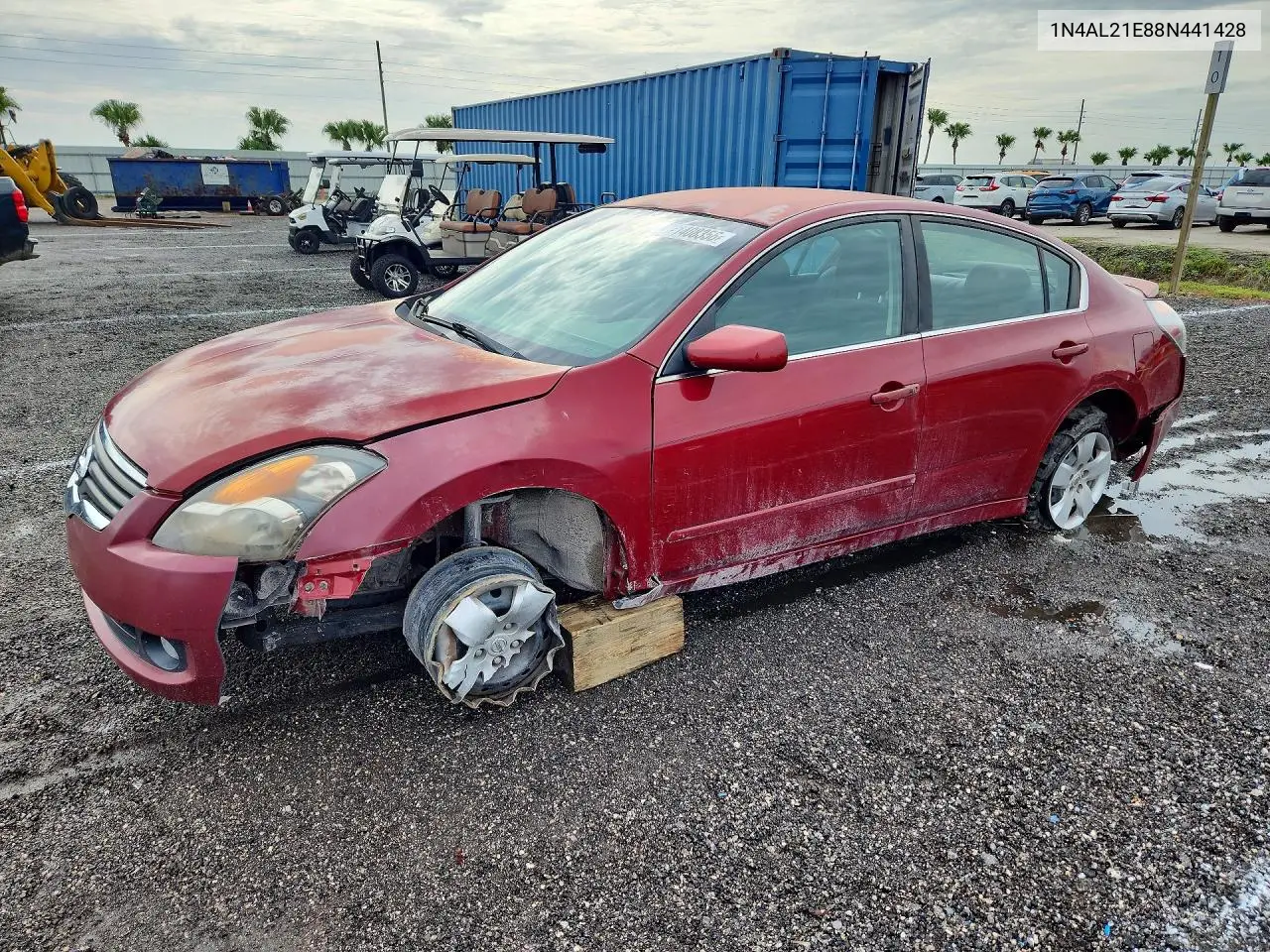 NISSAN ALTIMA 2008, VIN 1N4AL21E88N441428