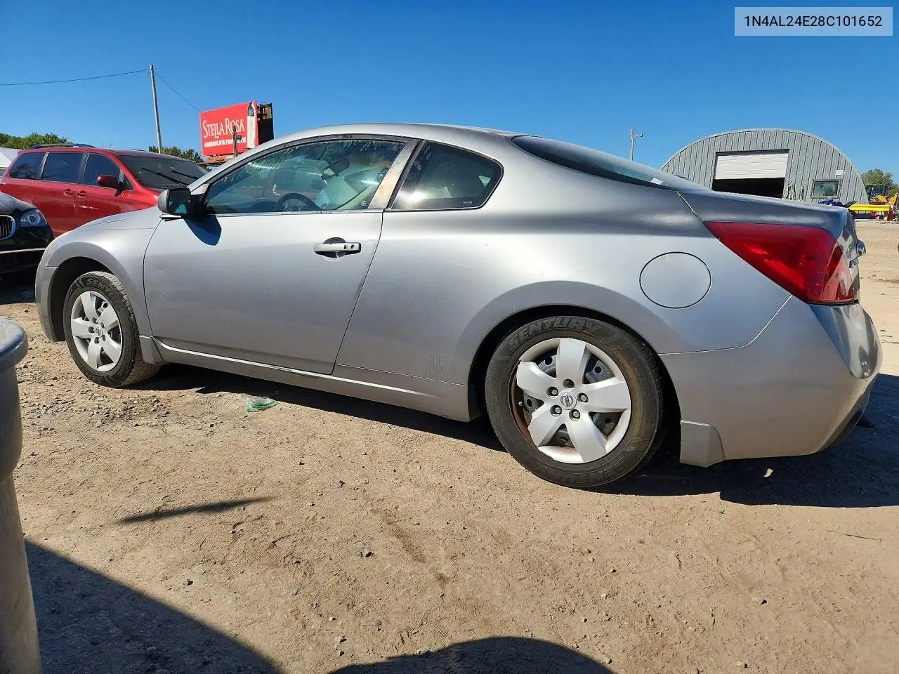 2008 NISSAN ALTIMA VIN 1N4AL24E28C101652 — фото 2
