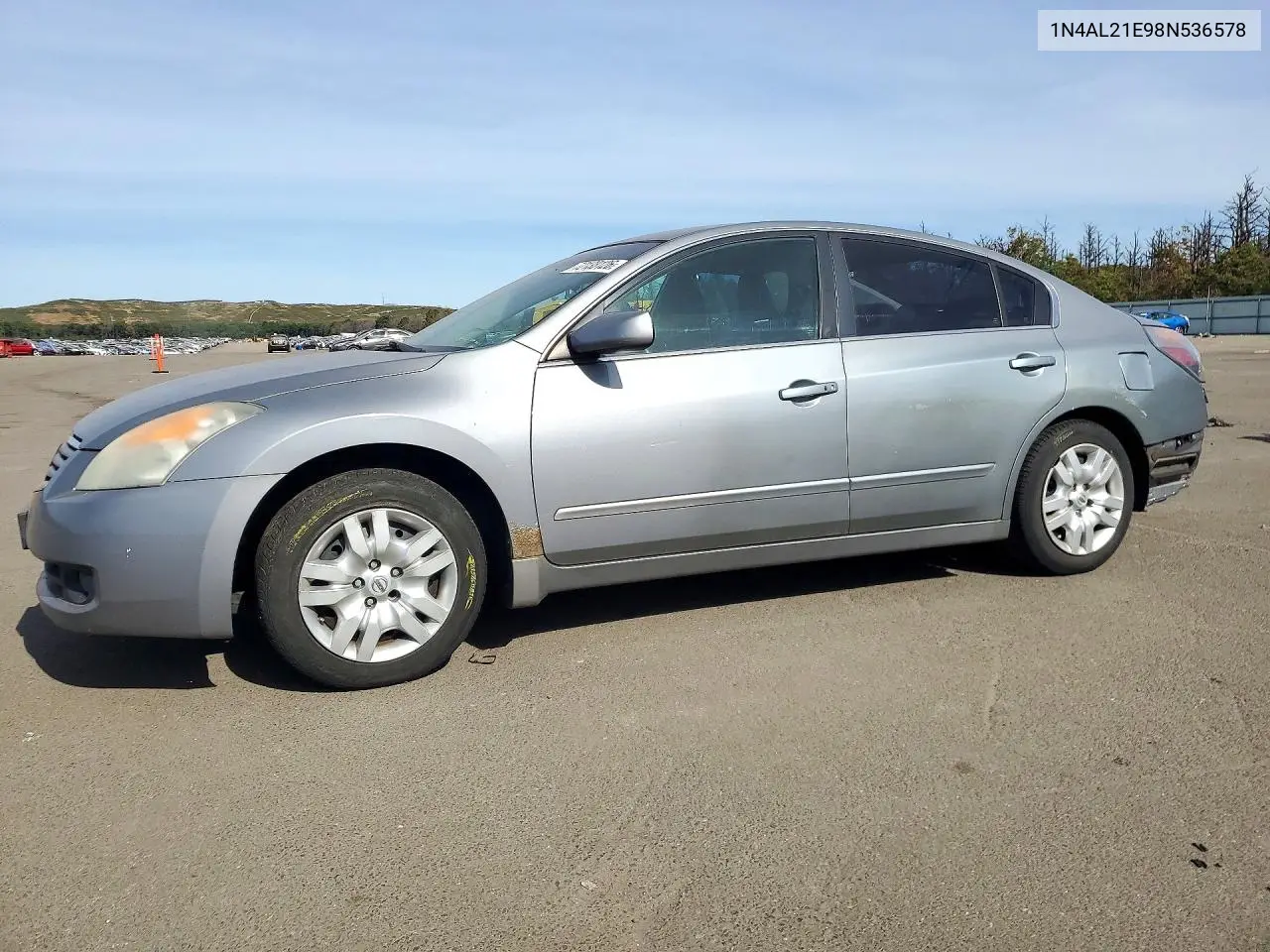 NISSAN ALTIMA 2008, VIN 1N4AL21E98N536578
