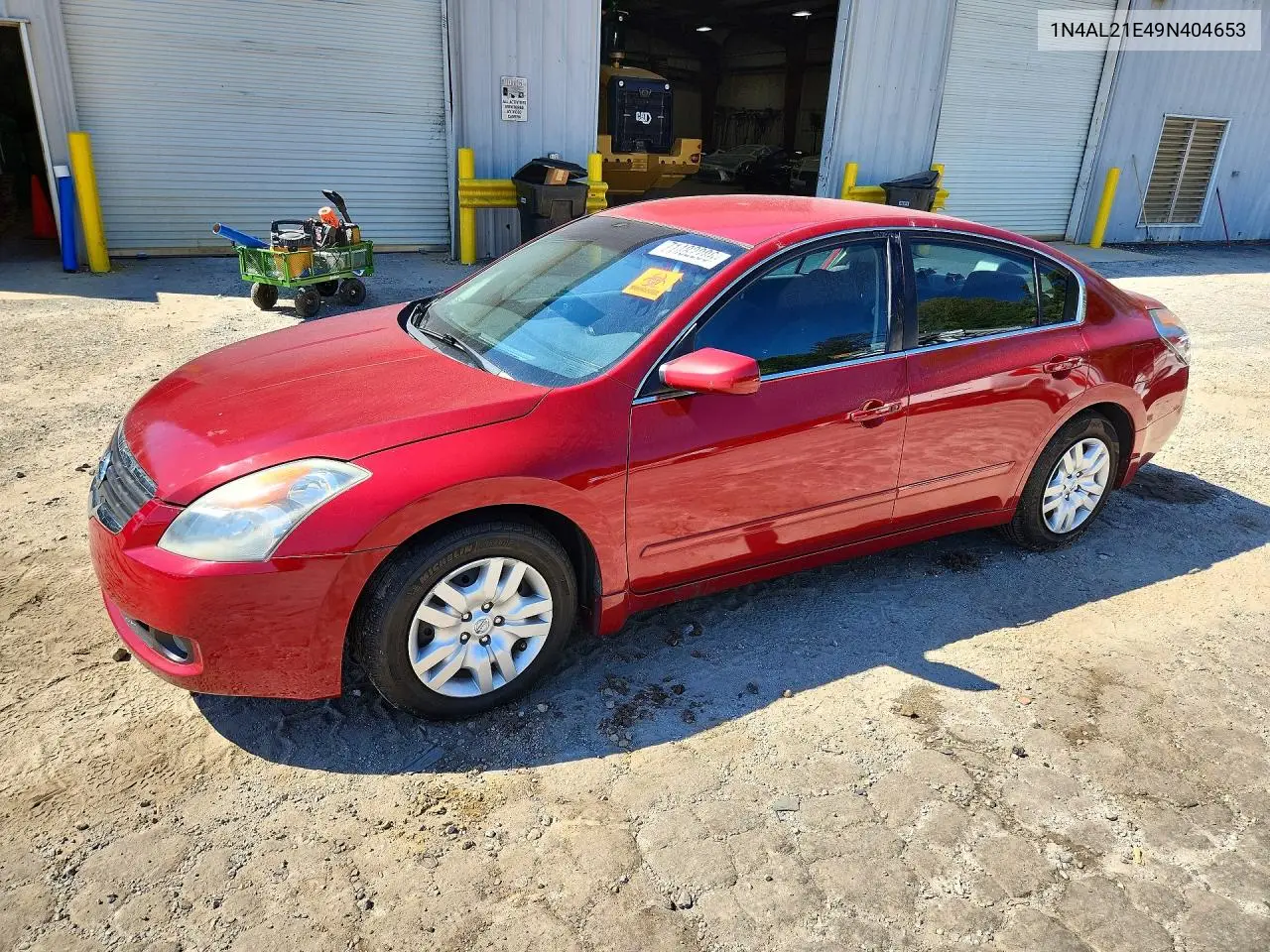 NISSAN ALTIMA 2009, VIN 1N4AL21E49N404653