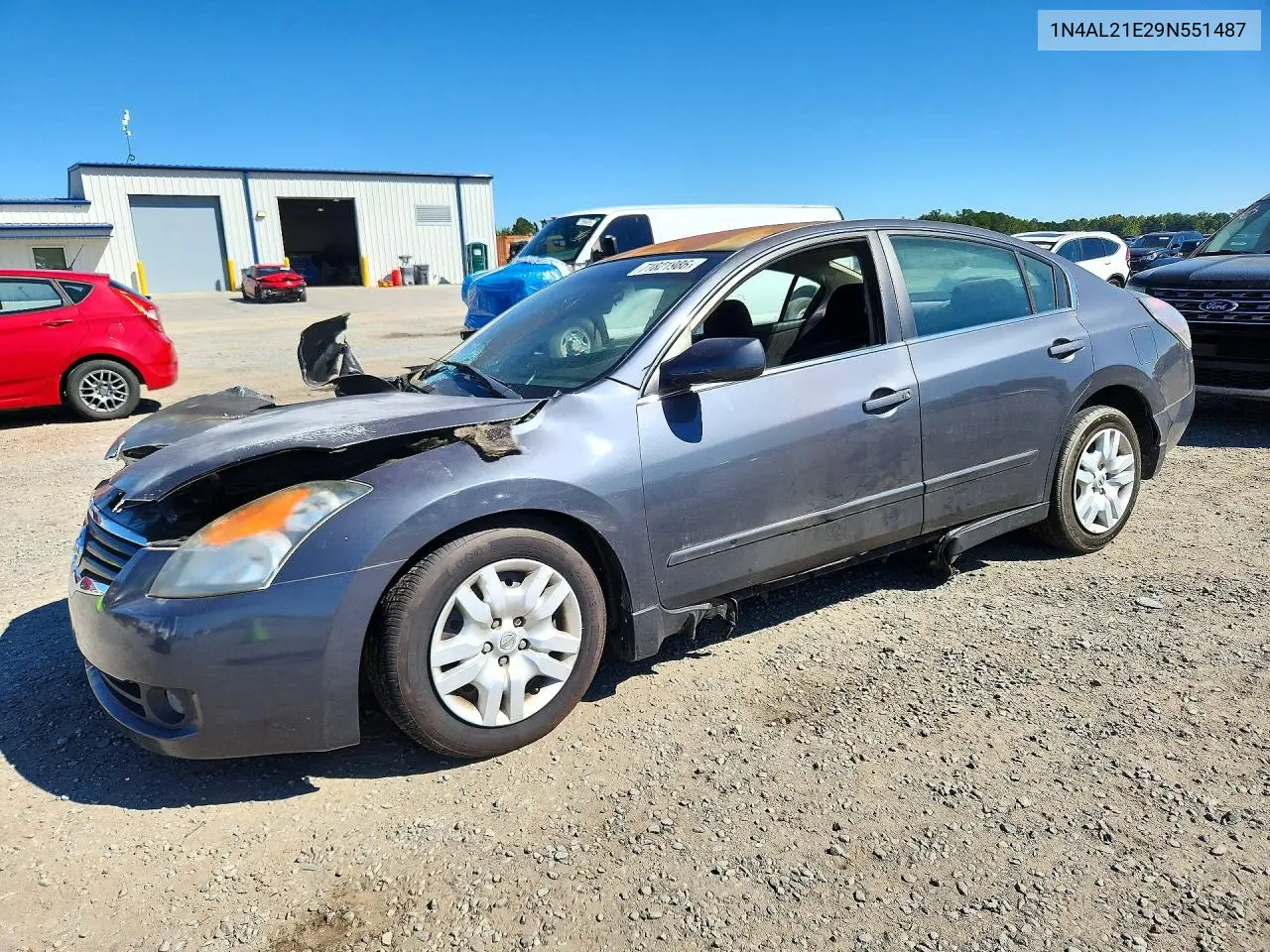 NISSAN ALTIMA 2009, VIN 1N4AL21E29N551487