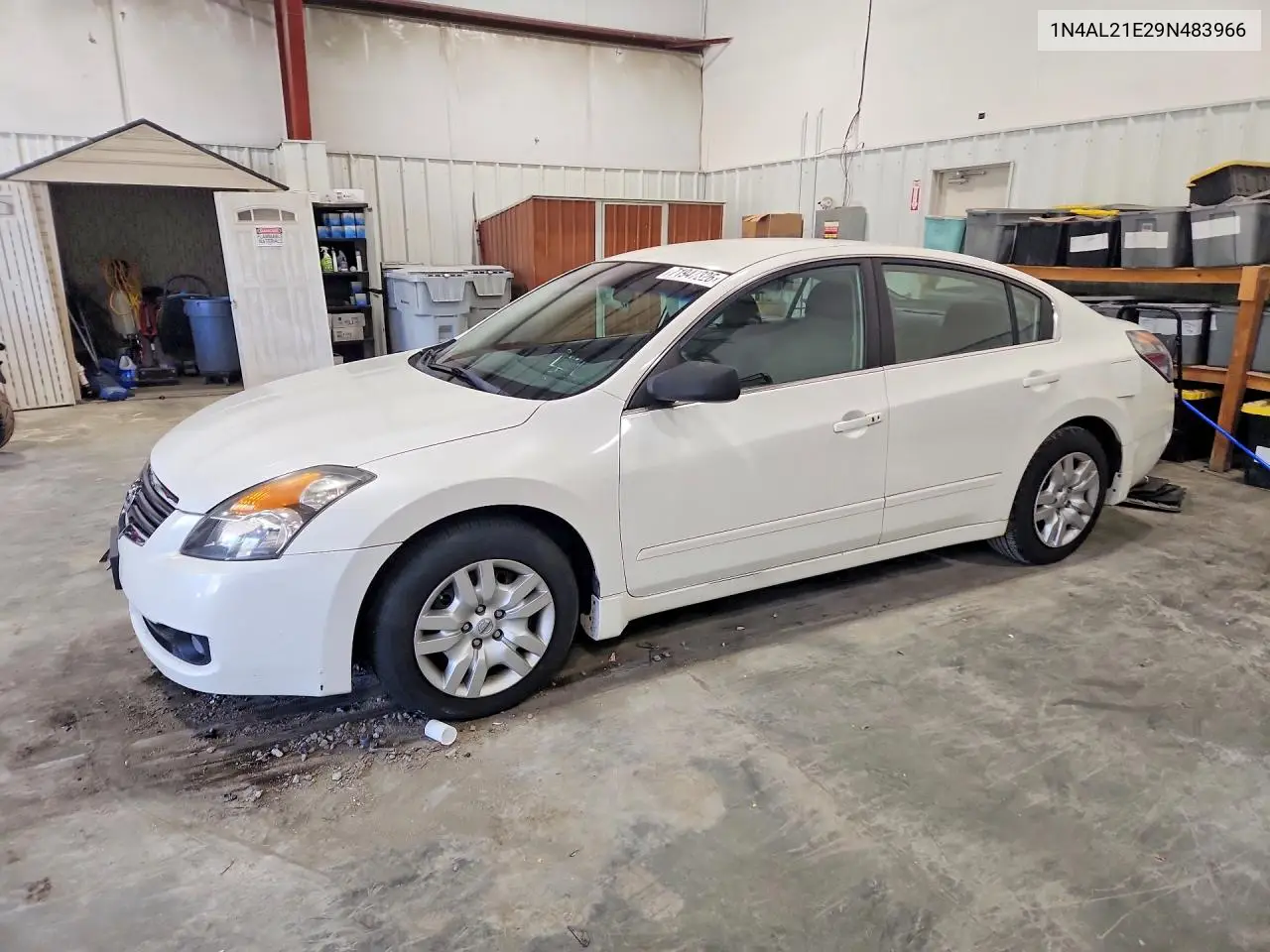 NISSAN ALTIMA 2009, VIN 1N4AL21E29N483966