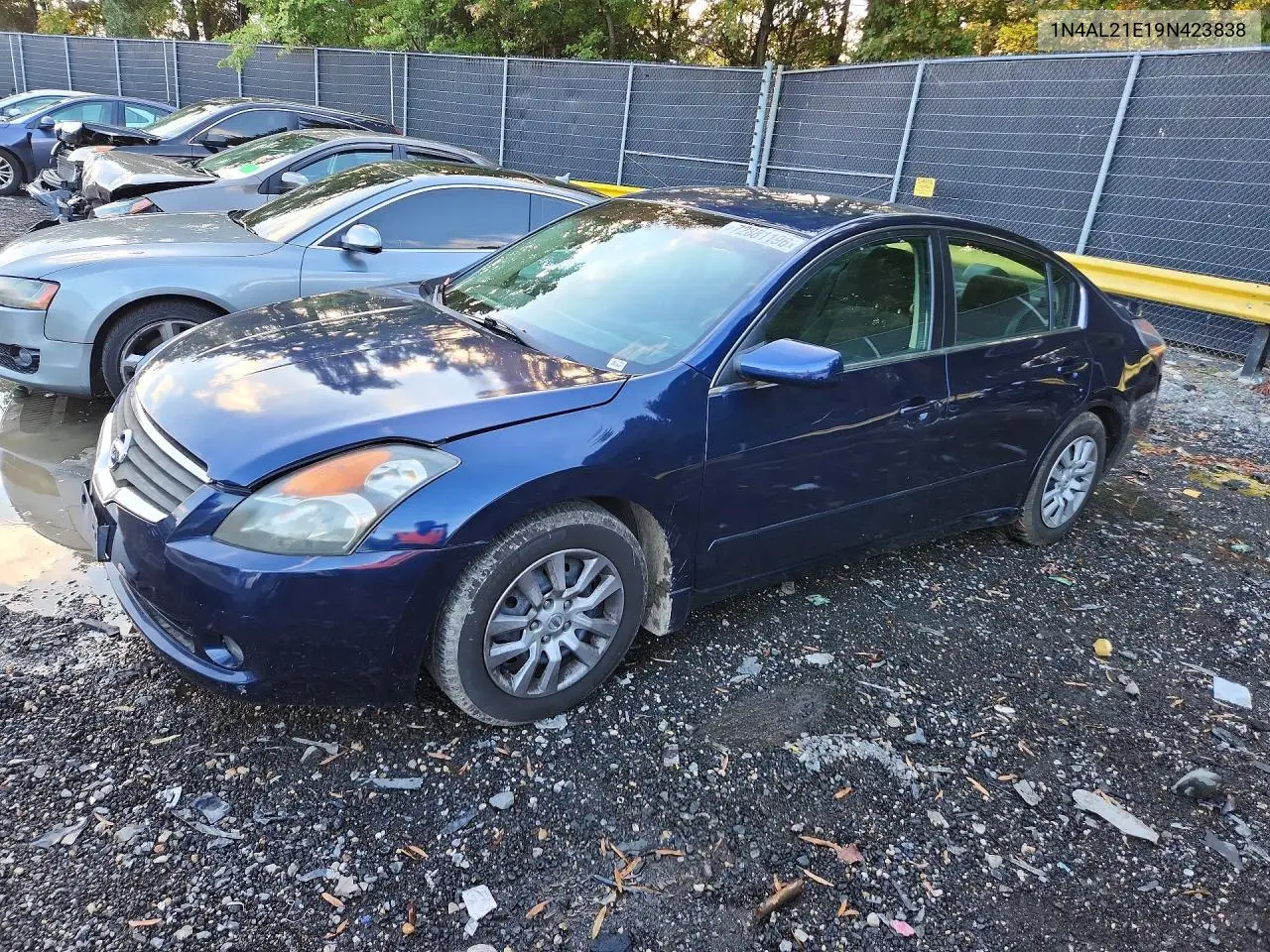 NISSAN ALTIMA 2009, VIN 1N4AL21E19N423838
