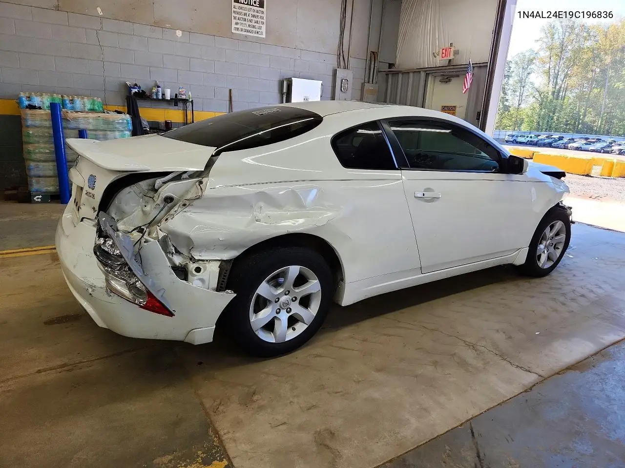 2009 NISSAN ALTIMA VIN 1N4AL24E19C196836 — фото 3