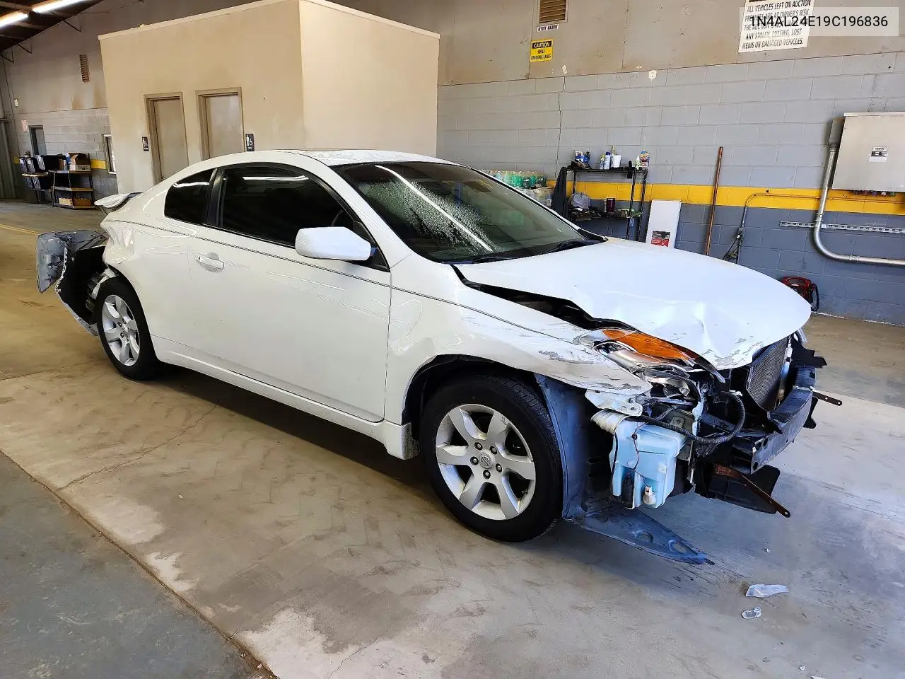 2009 NISSAN ALTIMA VIN 1N4AL24E19C196836 — фото 4