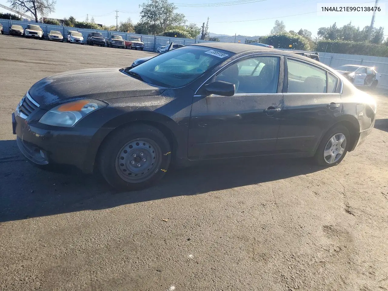 NISSAN ALTIMA 2009, VIN 1N4AL21E99C138476