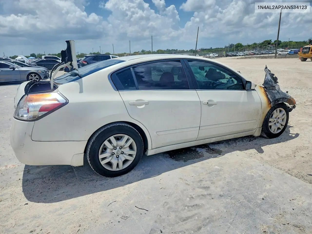 2010 NISSAN ALTIMA VIN 1N4AL2AP3AN534123 — фото 3