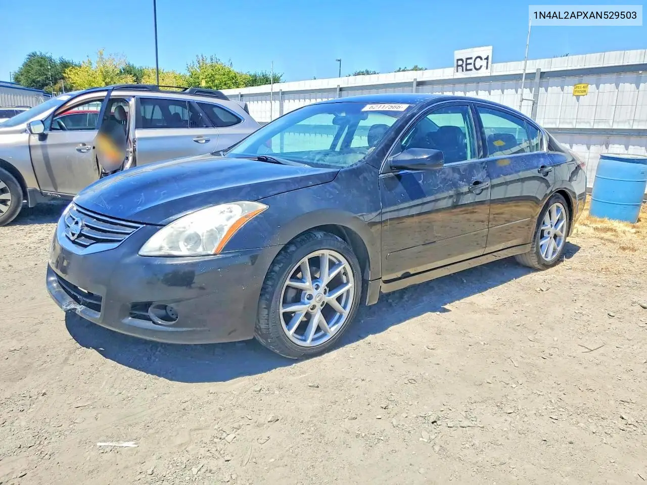 NISSAN ALTIMA 2010, VIN 1N4AL2APXAN529503