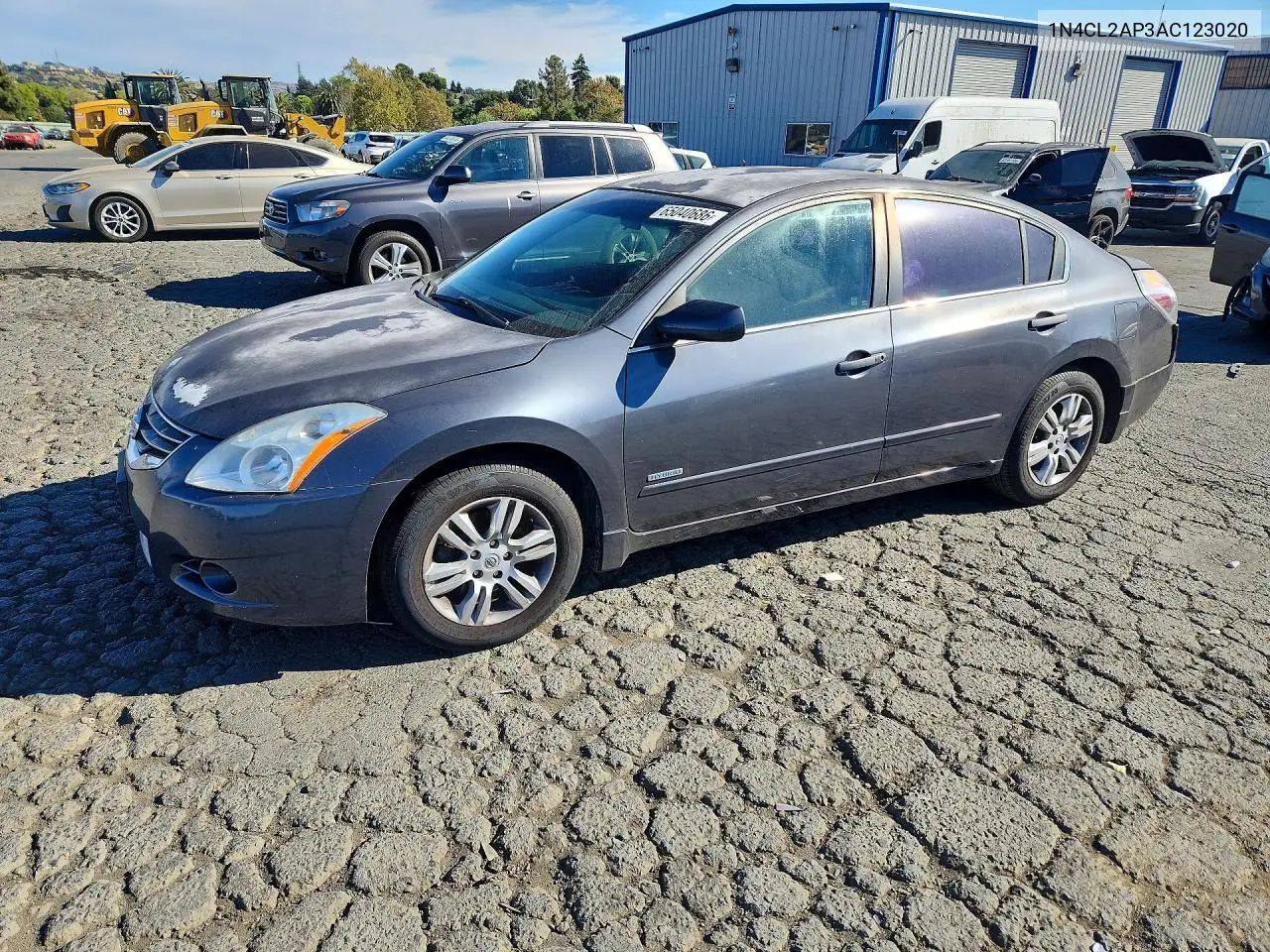 NISSAN ALTIMA 2010, VIN 1N4CL2AP3AC123020